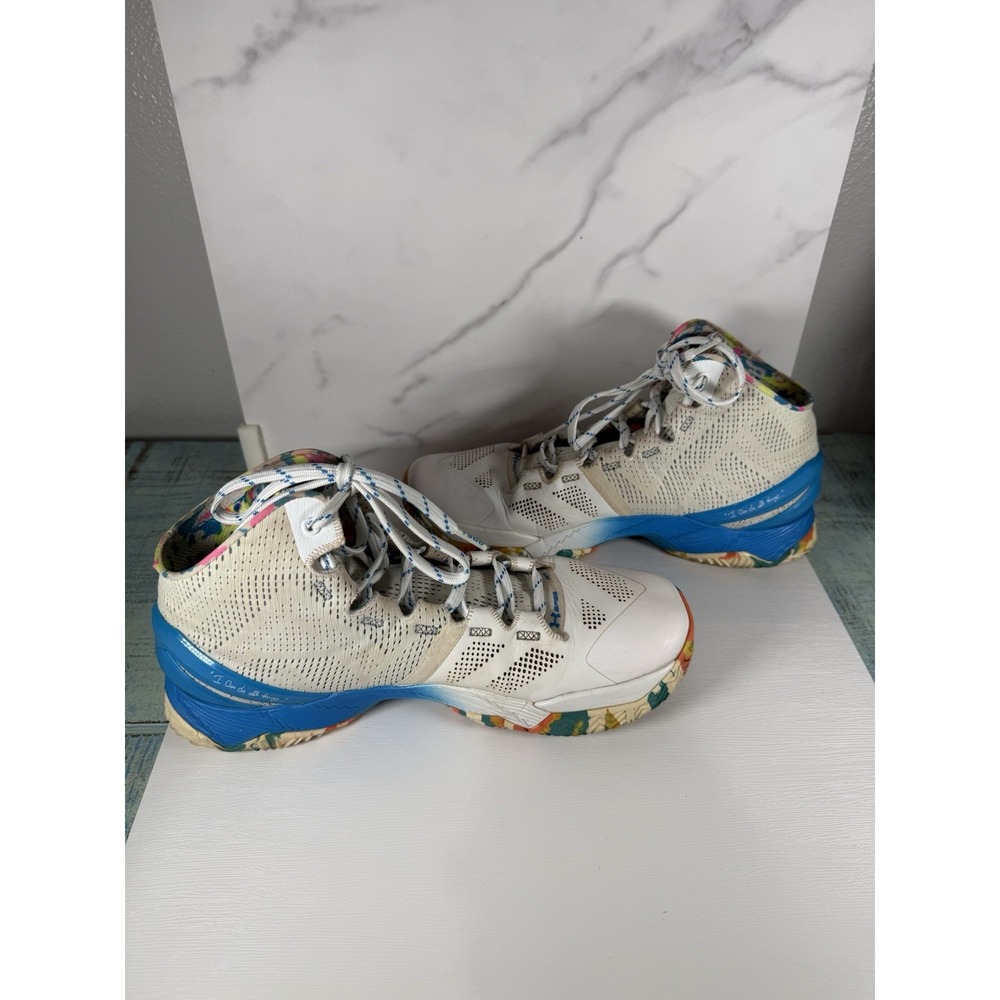 Under Armour Curry 2 2016 Splash Party Birthday Men's Size 9 - Picture 4 of 8